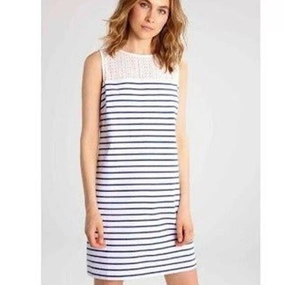 J. Crew Eyelet Yoke Sheath Dress Size S - Picture 1 of 6